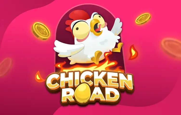 Chicken Road slot logo by InOut at Donbet CasinoChicken Road
