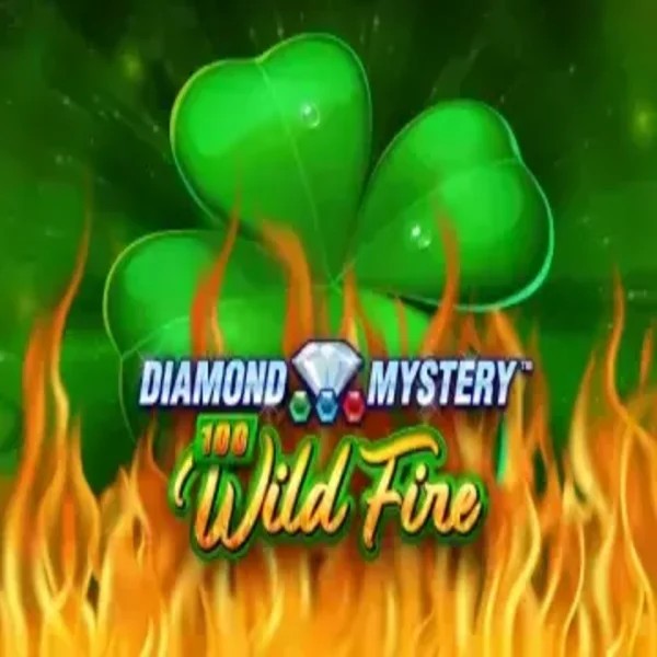 Diamond Mystery 100 Wild Fire by Greentube, showcased at donbettuk.com – game logo