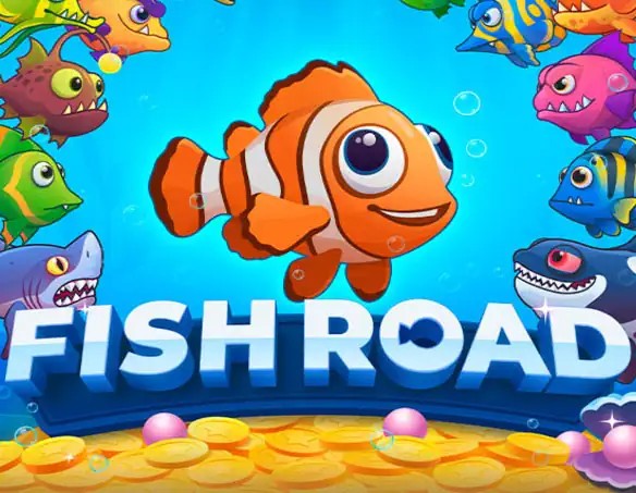 Logo of Fish Road from InOut at Donbet Casino