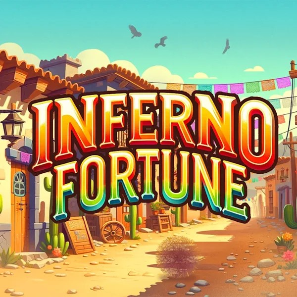 Inferno Fortune online game logo by Atomic Slot Lab on donbettuk.com