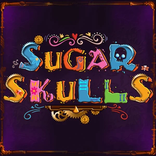 Logo of Sugar Skulls from Booming Games at Donbet Casino